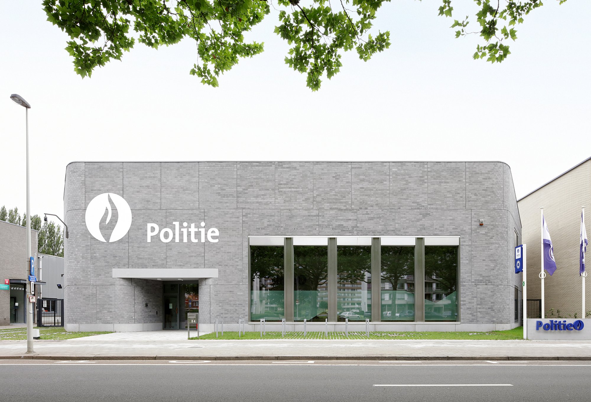 District Office Police by Bovenbouw: A Transparent Yet Secure Architectural Marvel