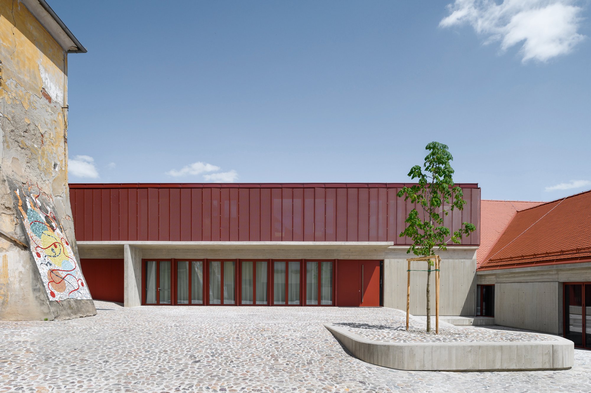 ELEMENTARNA Revives a 15th-Century Glassworks in Ptuj as a Youth and Culture Center