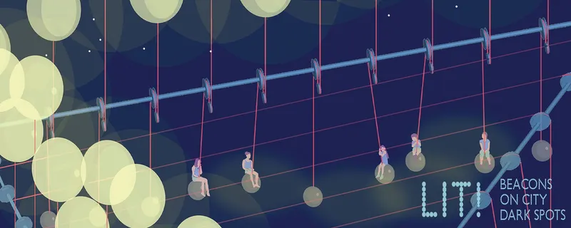 LIT!: Turning Bryant Park's Dark Spots into Nighttime Playgrounds