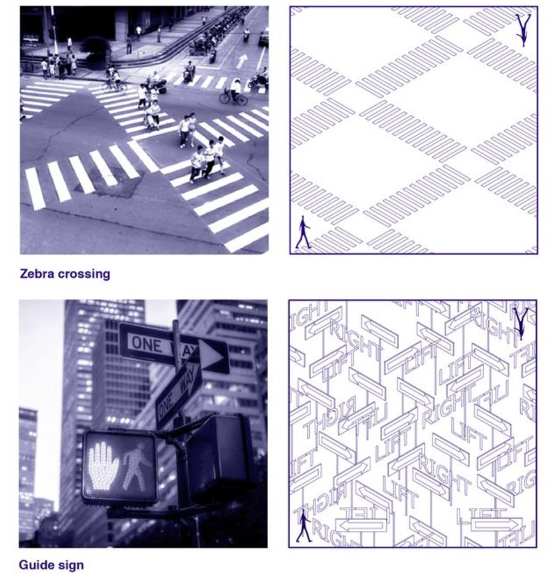 Zebra Crossing &amp; Guide Sign – Everyday navigation elements shaping urban behavior.