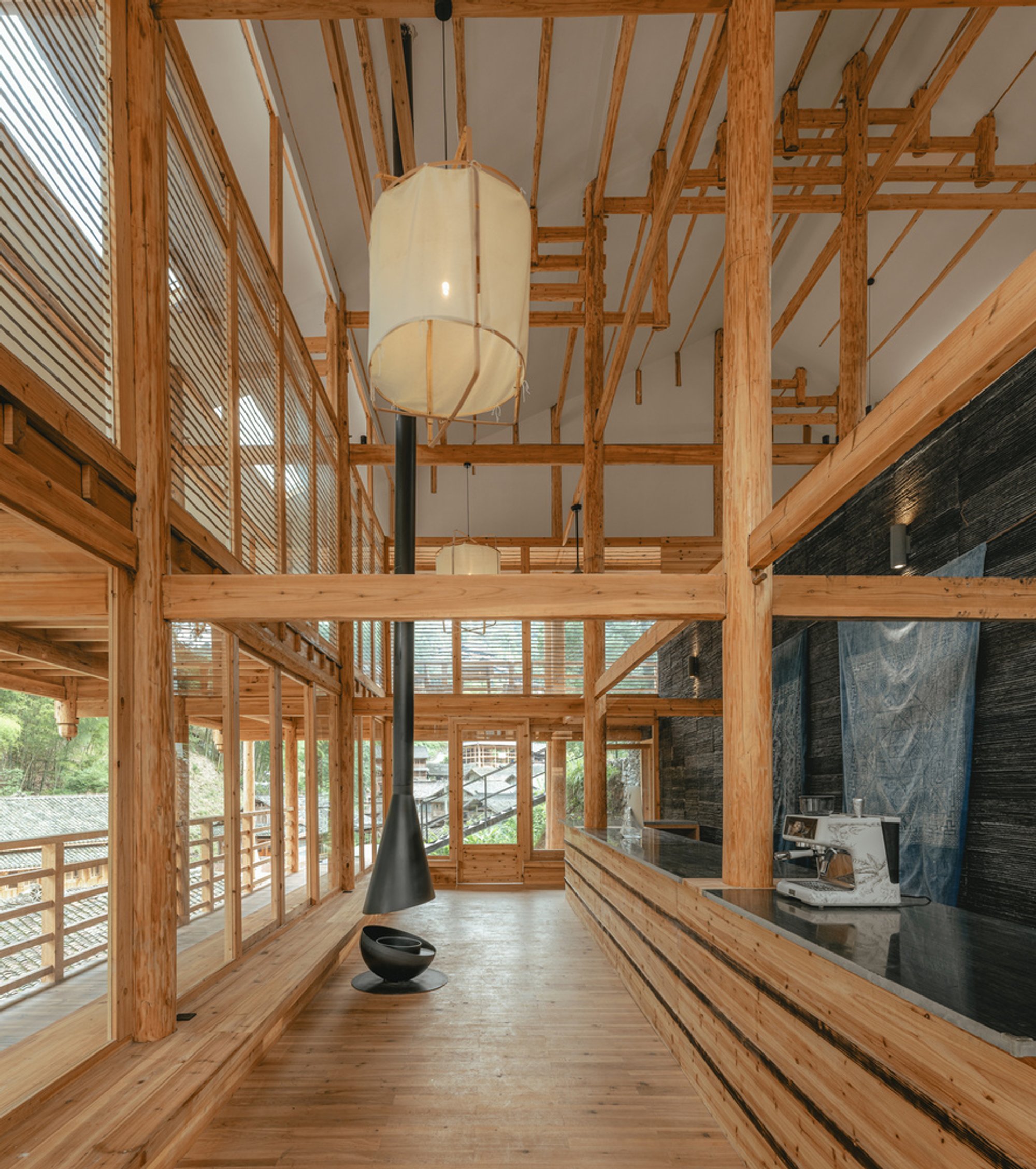 ATLAS STUDIO Folds a Rice Terrace into a Timber Guesthouse in Rural Guizhou