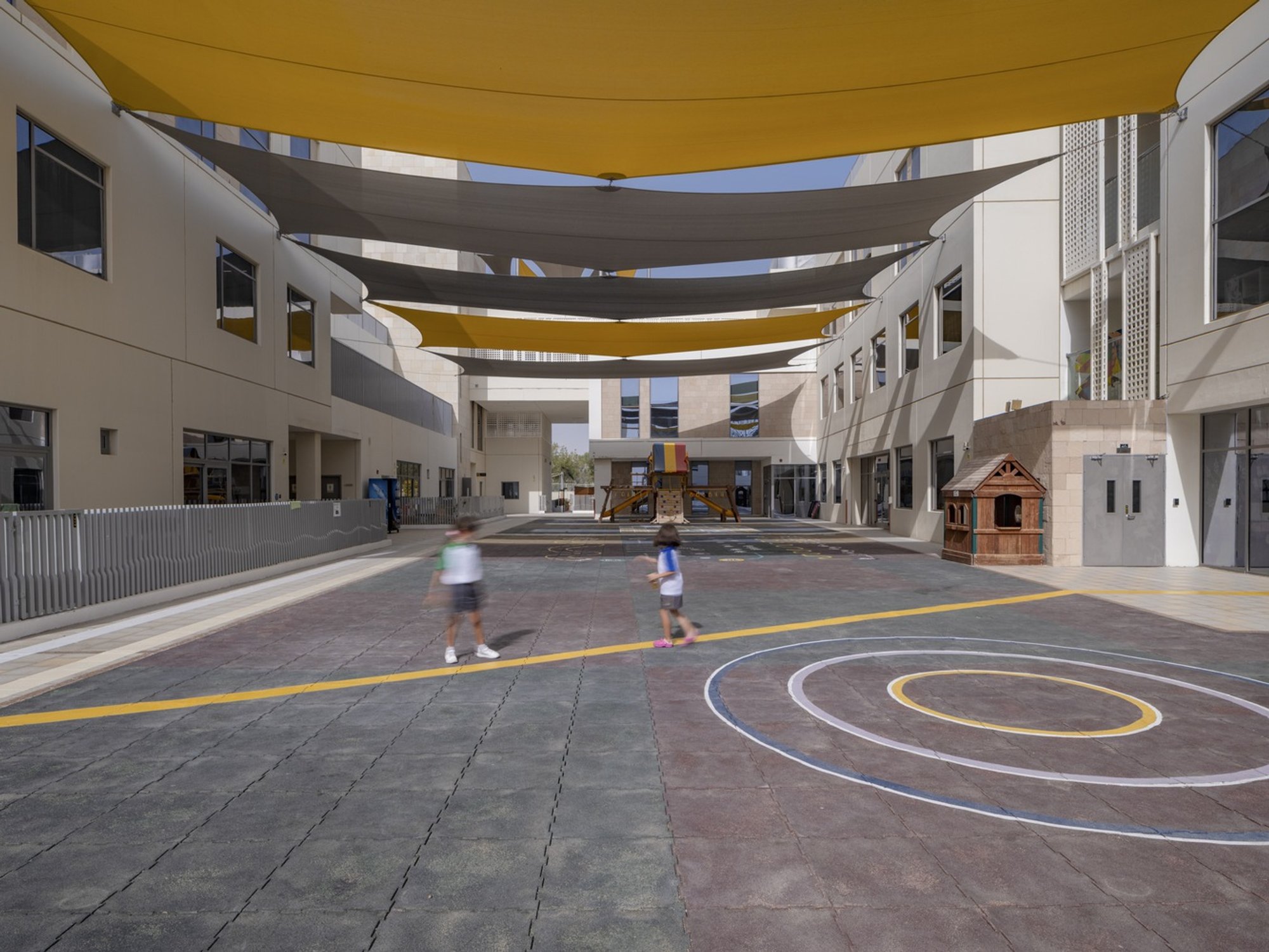R+D Studio Builds a Fort-Inspired School Campus on the Edge of Dubai's Desert