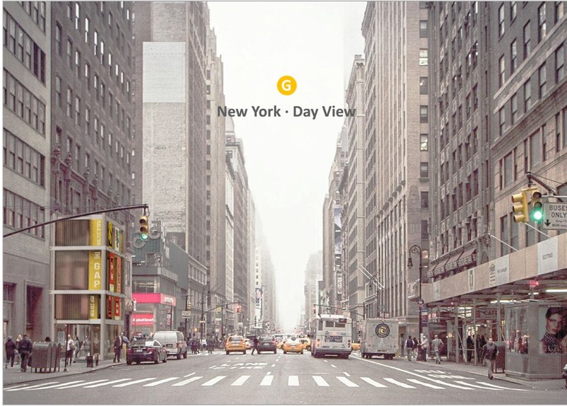 Smart City Integration – Concept rendering of The GAP system in a modern cityscape.