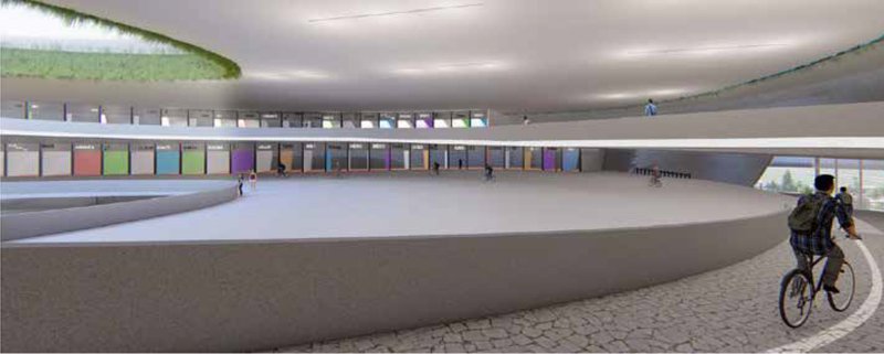 Cycling &amp; Shopping – A pedestrian and bike-friendly shopping experience promoting sustainability.