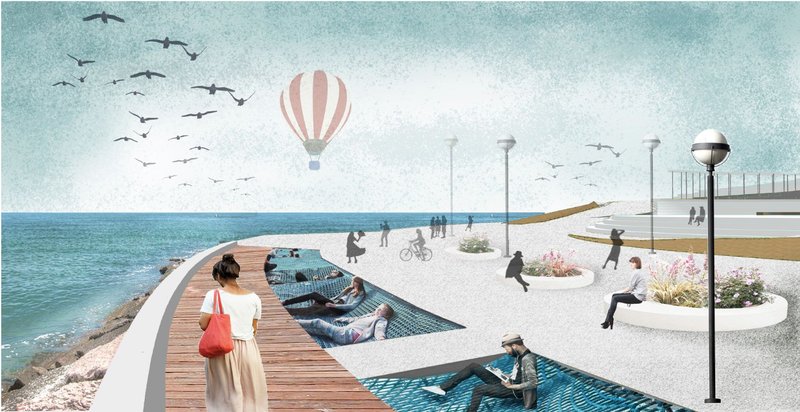 Seaside Tranquility – Engaging waterfront spaces for relaxation and leisure.