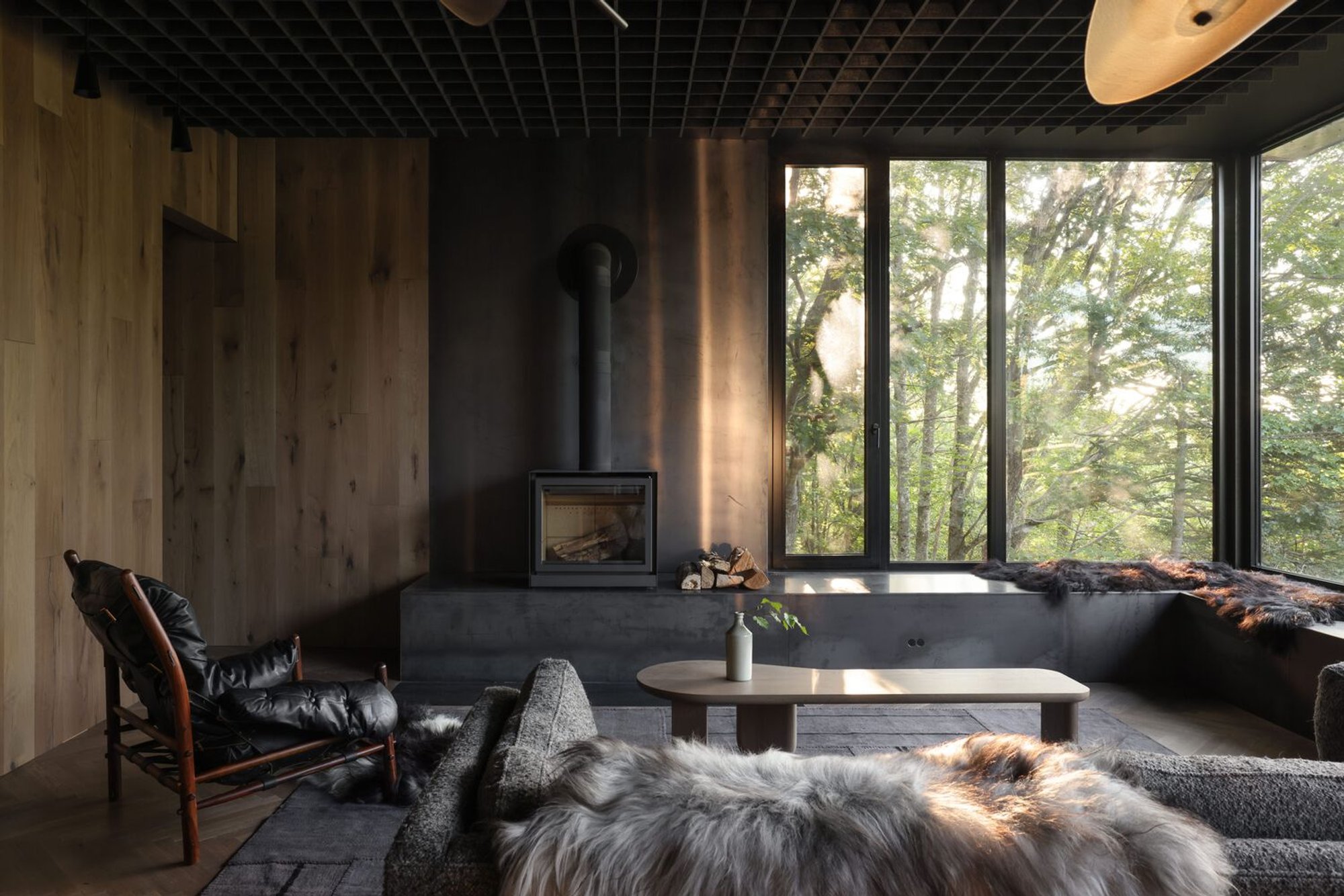 Omar Gandhi Perches a Corten Steel Retreat Over Nova Scotia's Gaspereau River Valley