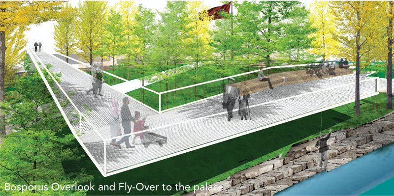 Bosporus Overlook &amp; Fly-Over – Elevated walkways merging history, nature, and modern urban design.