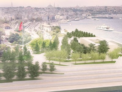 Pumakalle Park: Terraced Landscapes Reimagined Along the Bosphorus