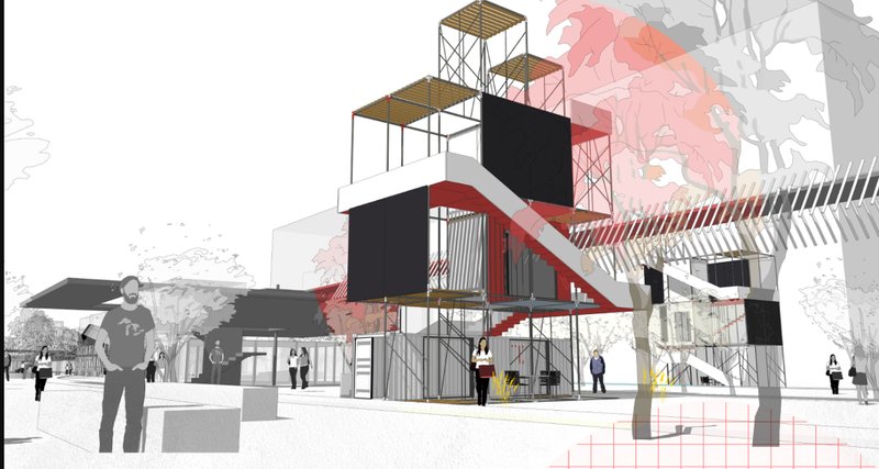 Dynamic Social Spaces – CUBE(ish) facilitates flexible and engaging urban interactions.