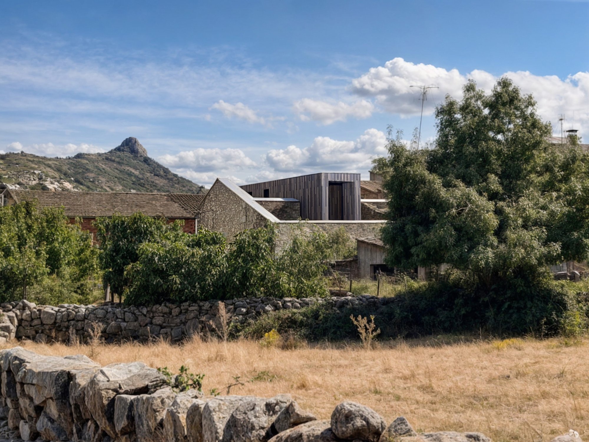 The Hidden House: A Case of Adaptive Reuse Architecture in Rural Spain