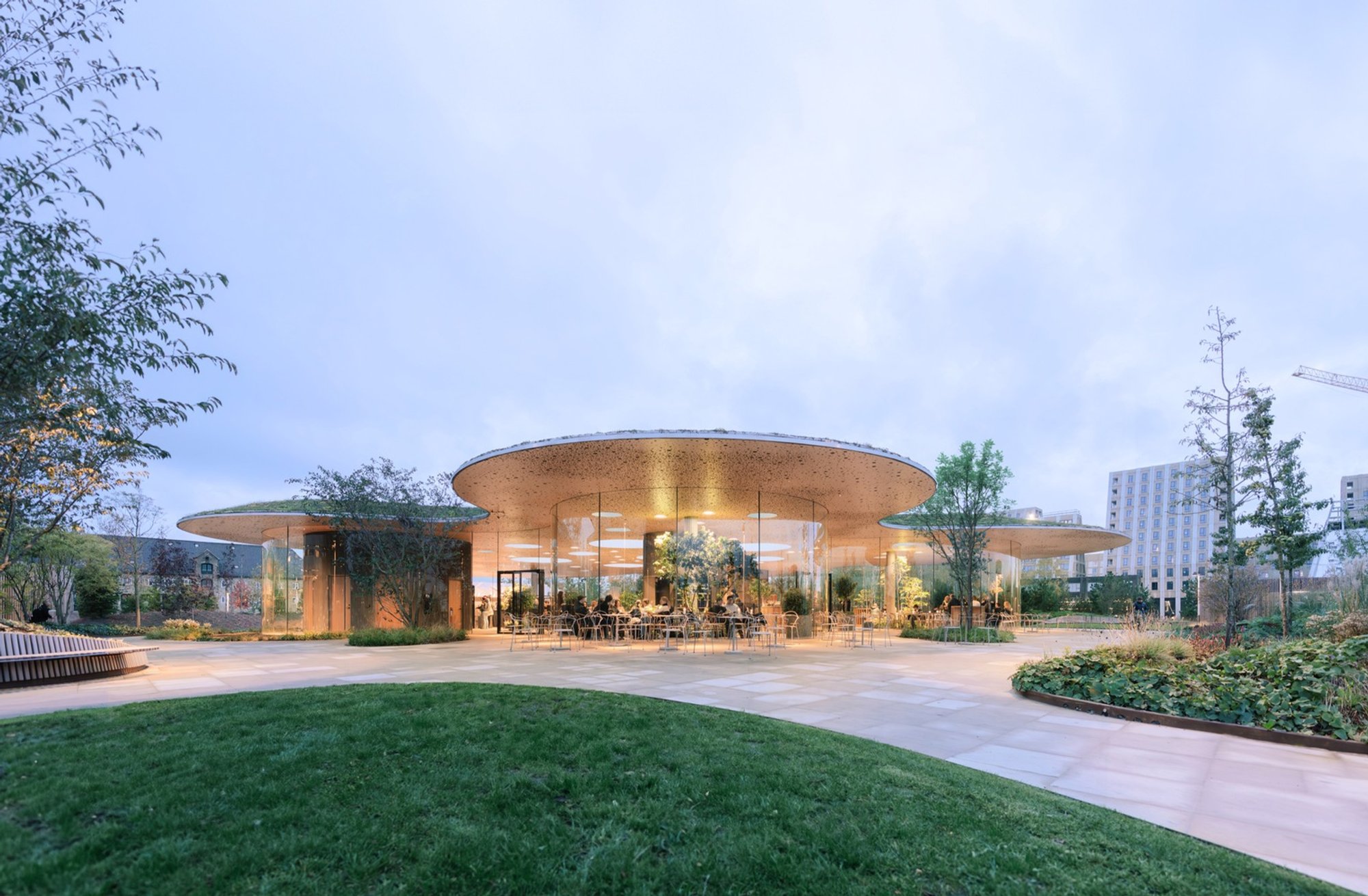 Sustainable Urban Park Design: Opera Park by Cobe in Copenhagen