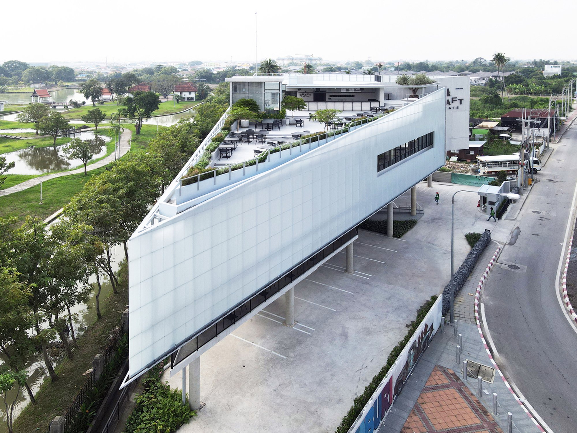 Craft Estate Restaurant and Offices by ASWA (Architectural Studio of Work - Aholic)