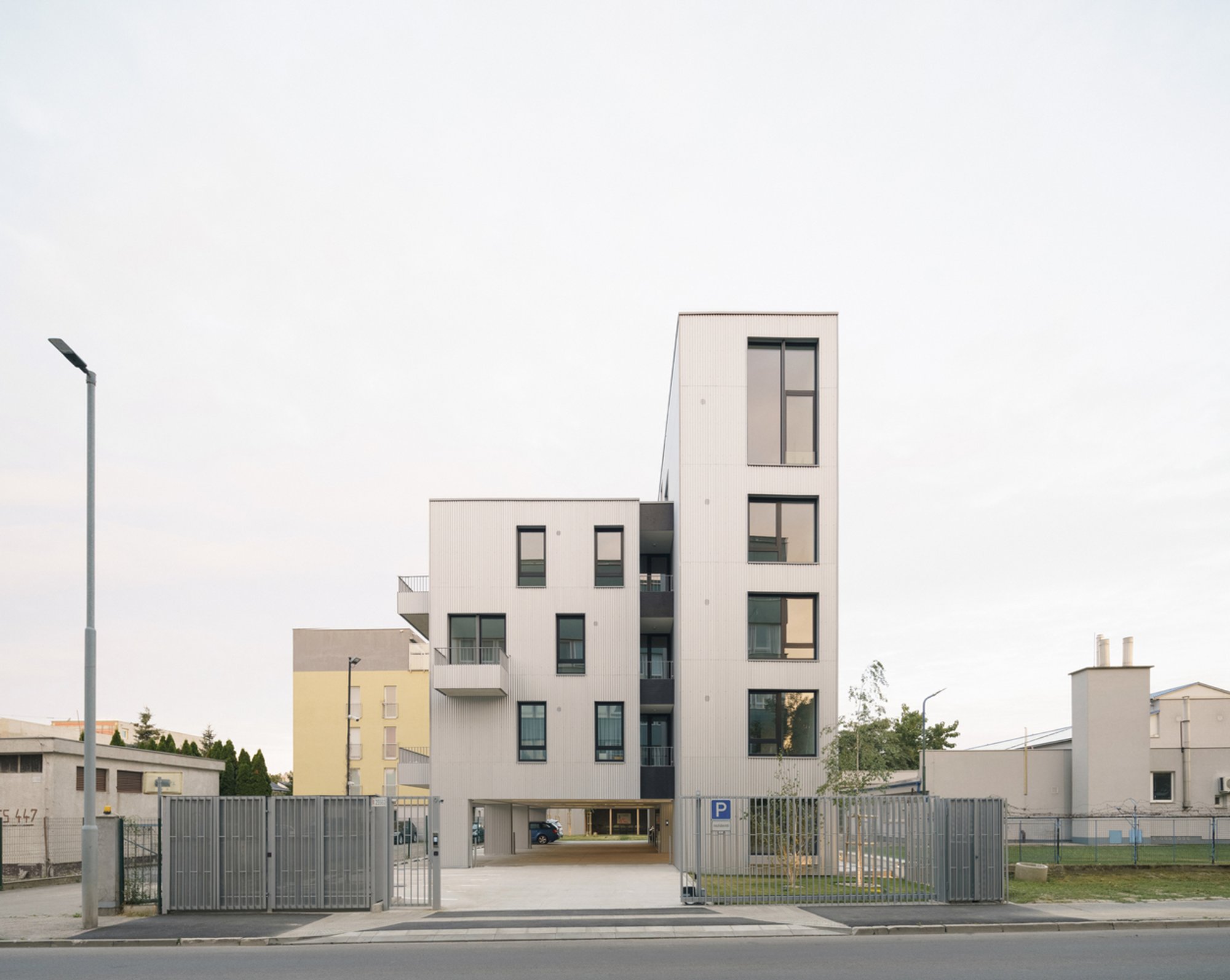 Modern Apartment Building Design: Podun Apartment Building by Kuklica x Smerek Architekti