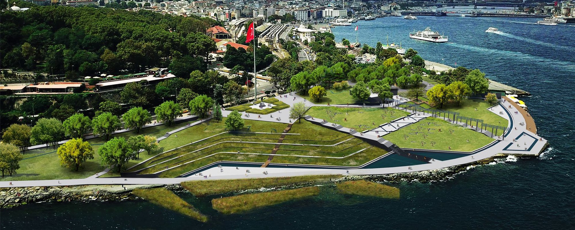 Lifespring: Sustainable Landscape Architecture for Water Conservation