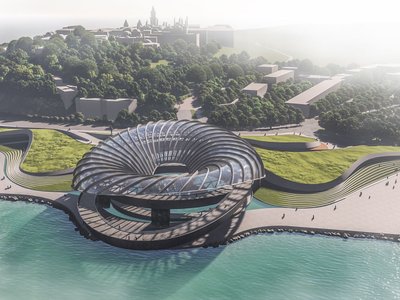 Water Drop: A Sustainable Architectural Marvel