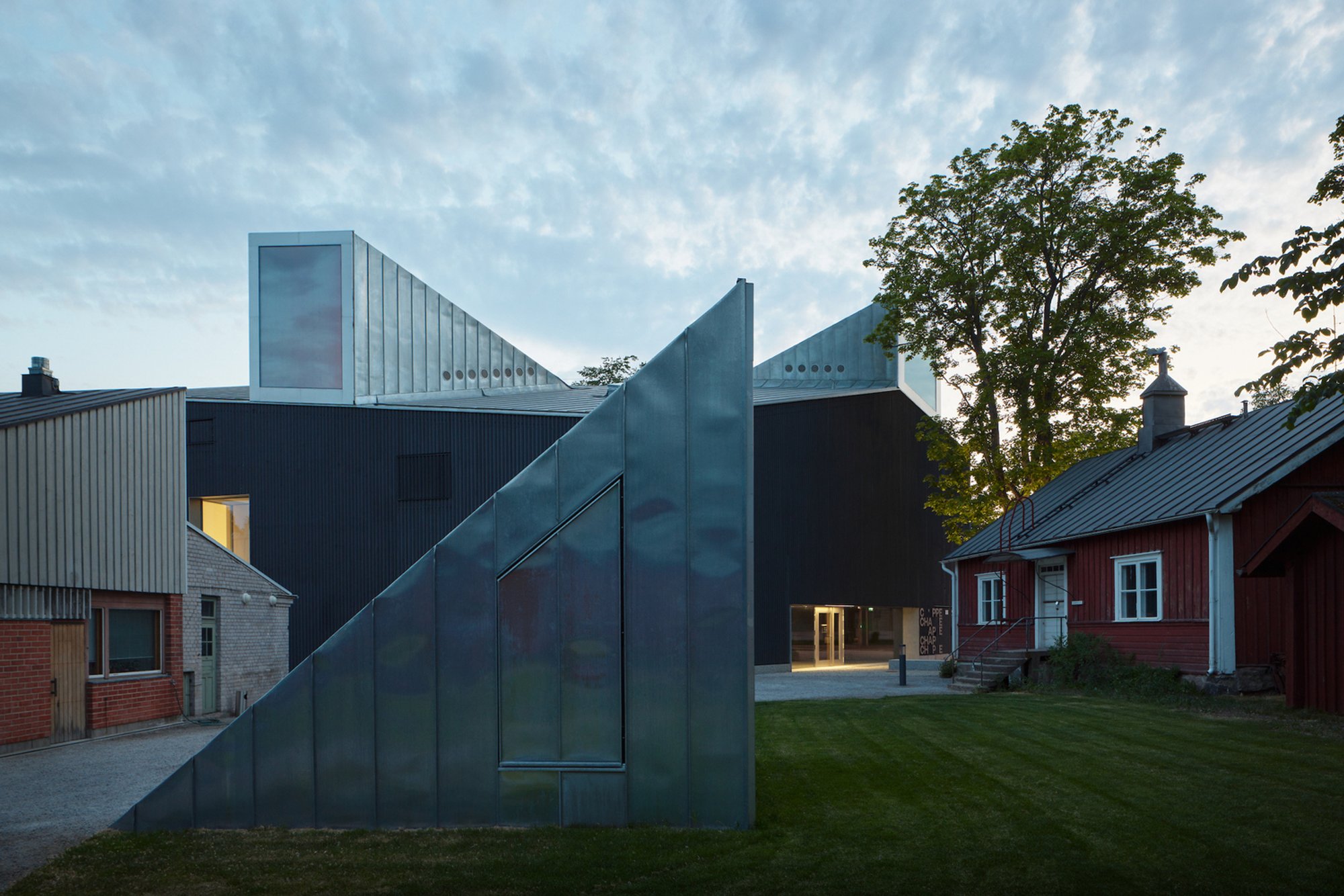 JKMM Architects Wrap a Diamond-Shaped Art House in Black Spruce on Finland's Southern Coast