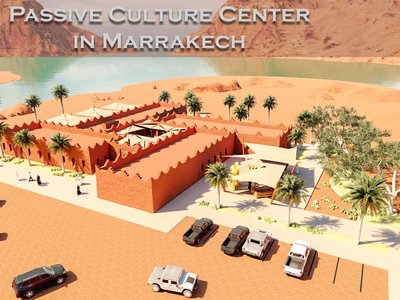 Passive Culture Center in Marrakech