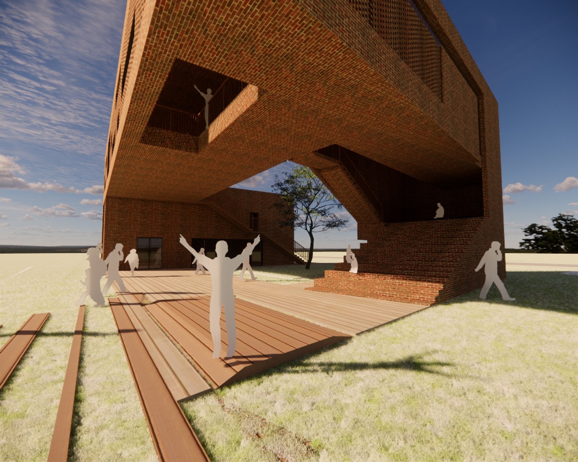 Brewed Bali-Beach café “Contain the sea , contain the city, contain the space”