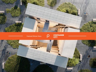 Designing a modular lifestyle using shipping containers.