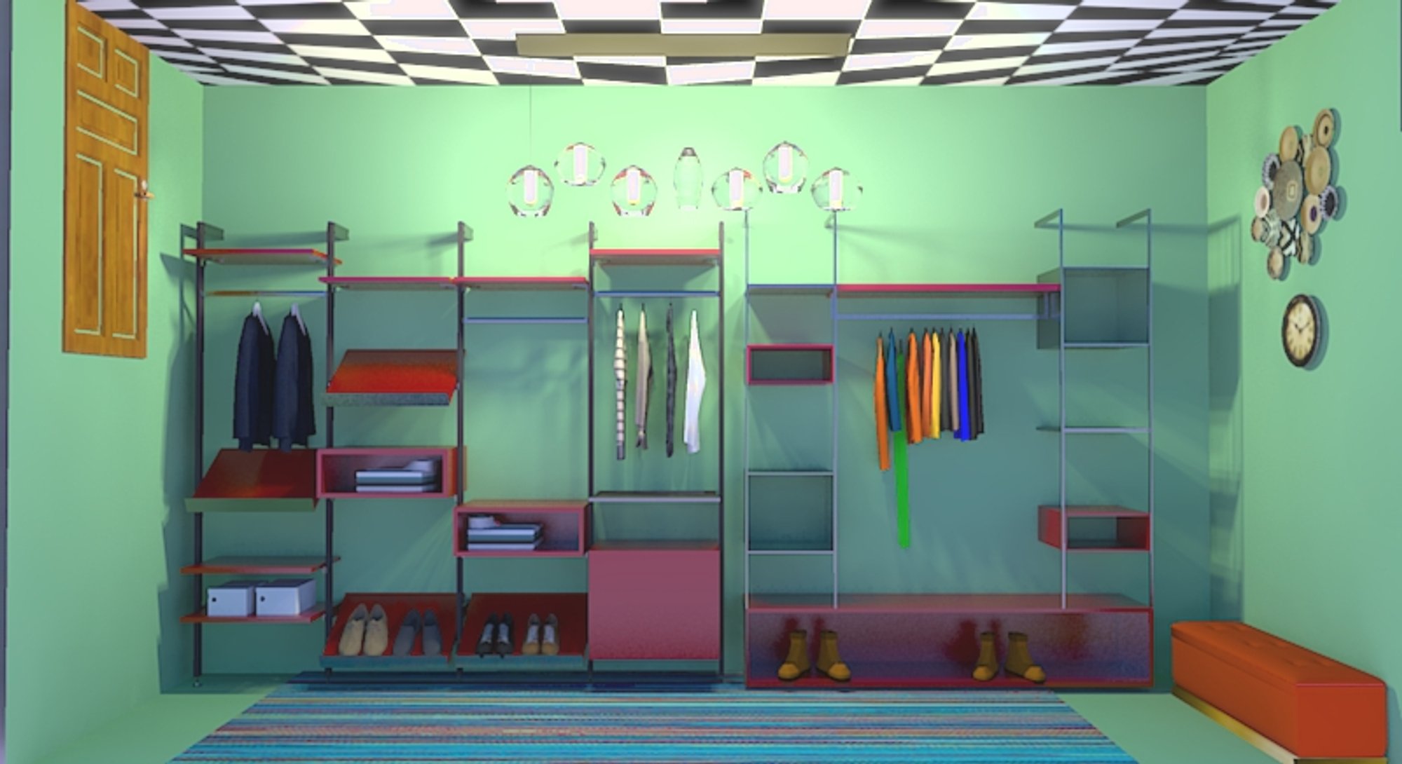 The Mad Hatter's Closet