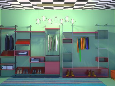 The Mad Hatter's Closet