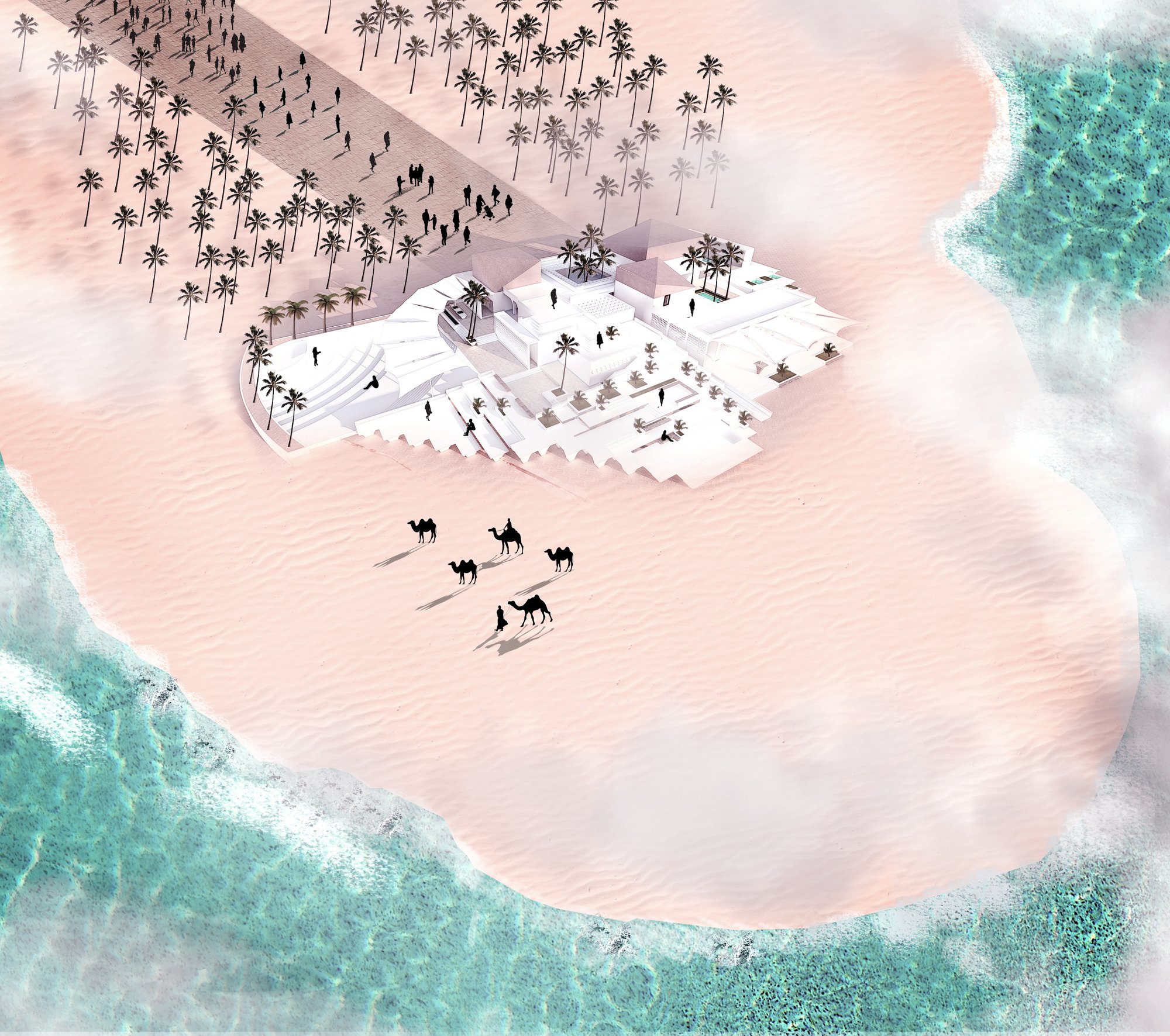 Mystery in Oasis , cultural center