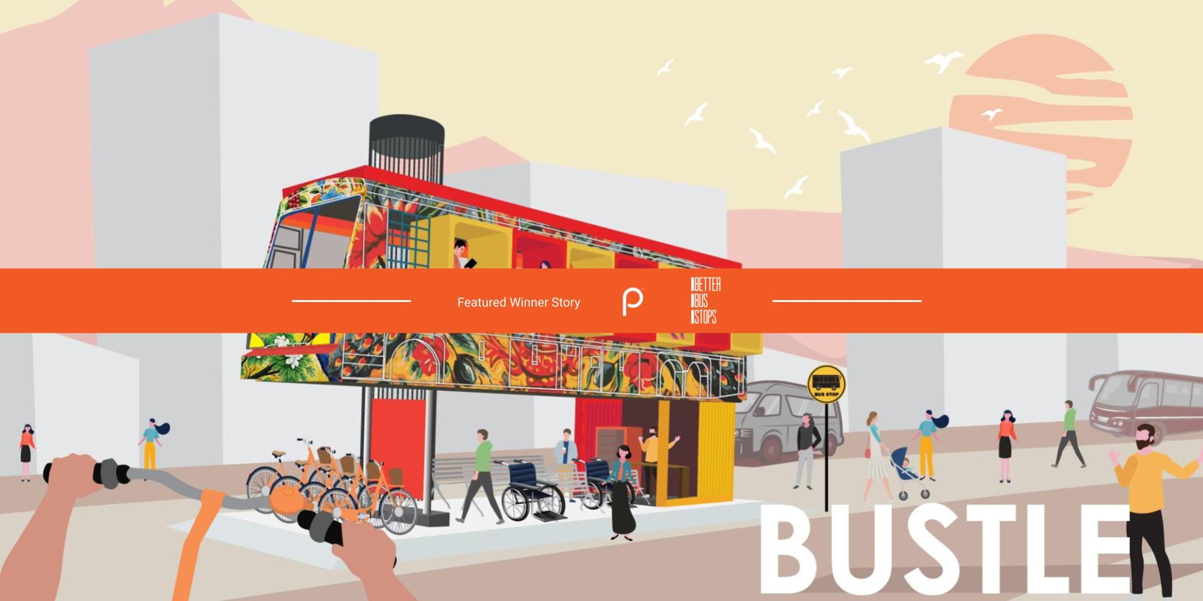 Redesigning bus stops: Making public transport fun again