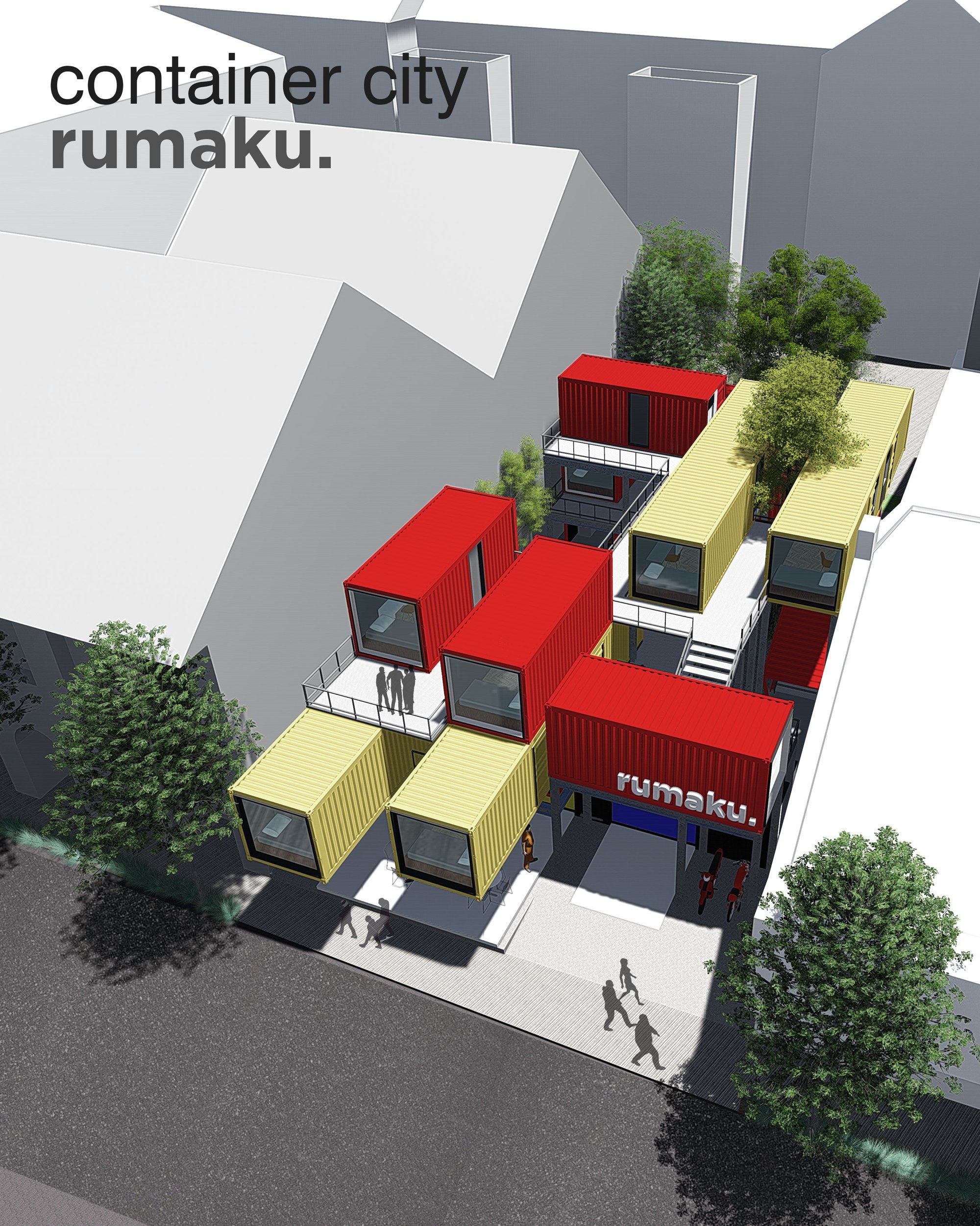 Container City : RUMAKU.