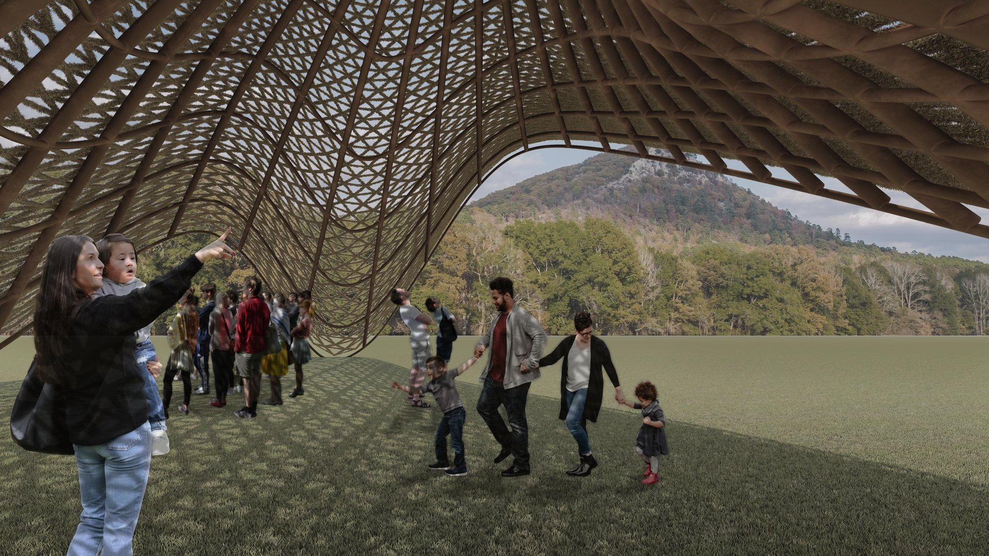 The Salal Leaf Pavilion