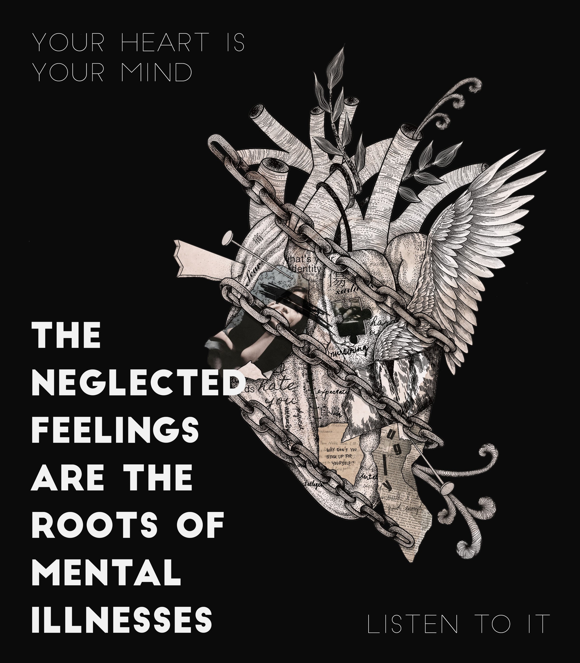 The Neglected Feelings are the Roots of Mental Illnesses
