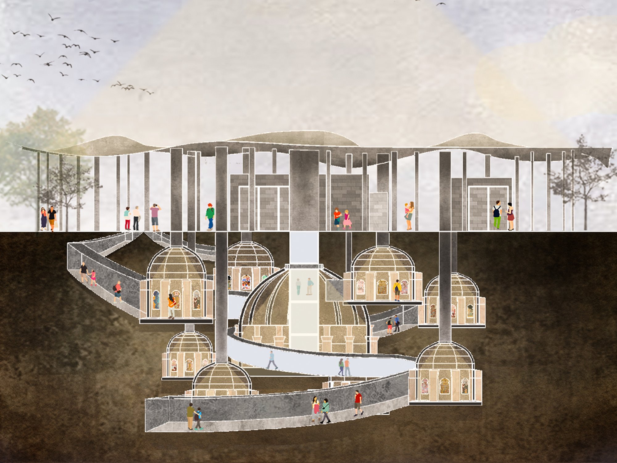 Design of Medieval Underground Museum