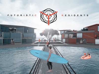 Futuristic Floating Residents
