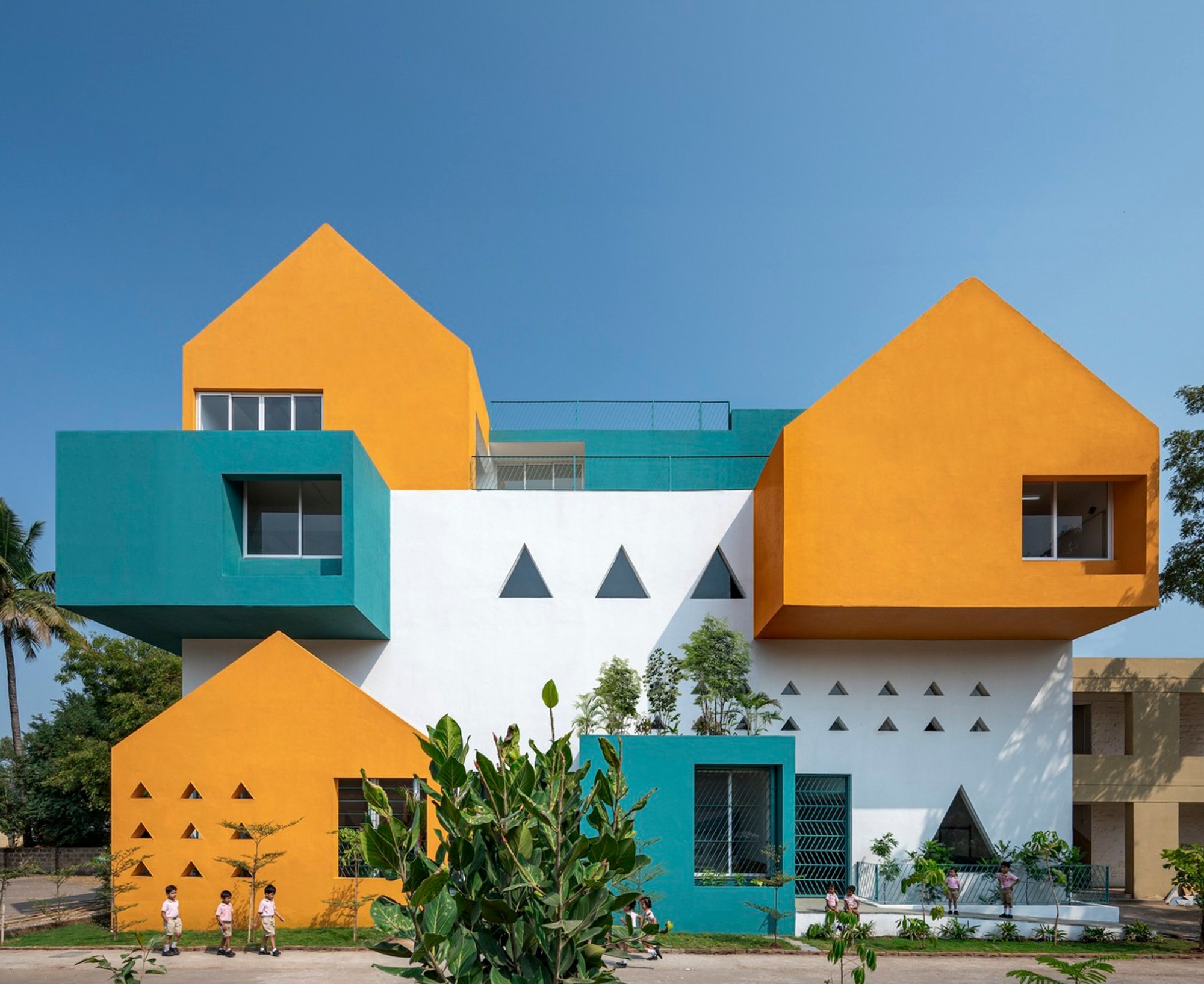 Innovative Pre-primary School Design: A Case Study of KLE Sanskruti, Nipani