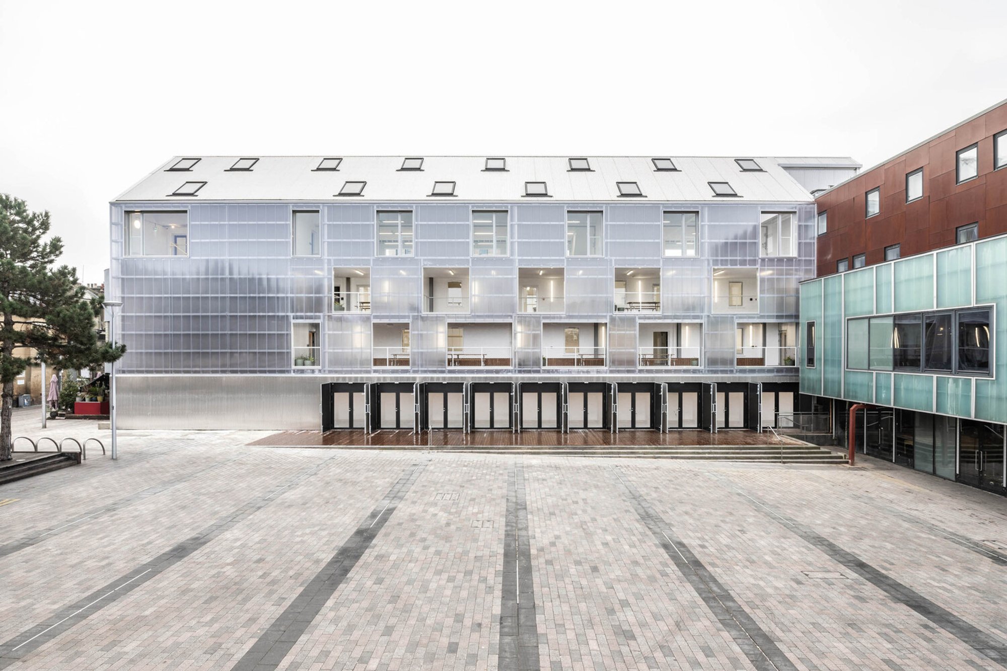 Translucent Facade Workspace Design in Dalston: A Case Study on Bradbury Works