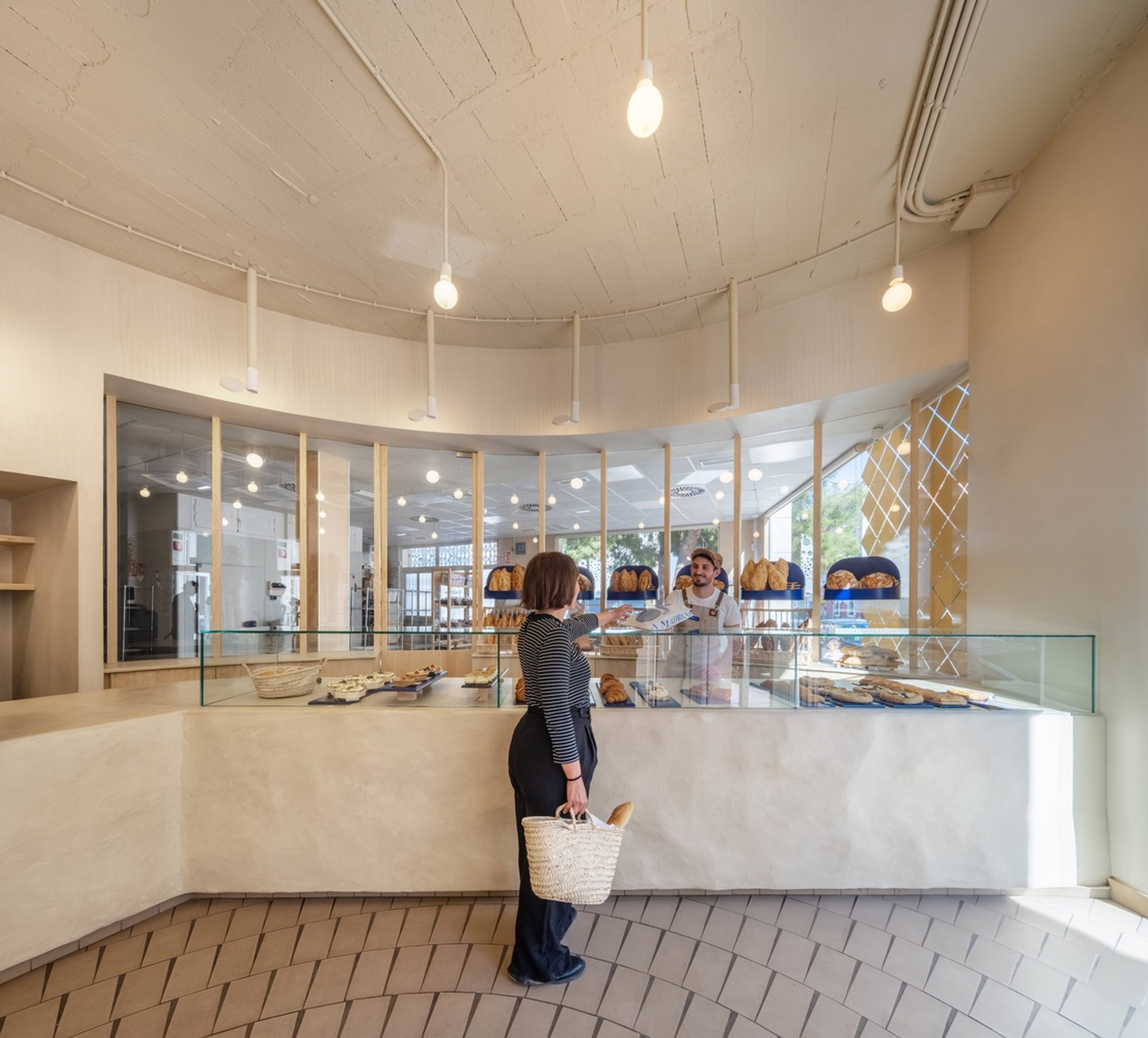 Modern Bakery Design: A Case Study of Javier Moreno Bakery by Laura Ortín