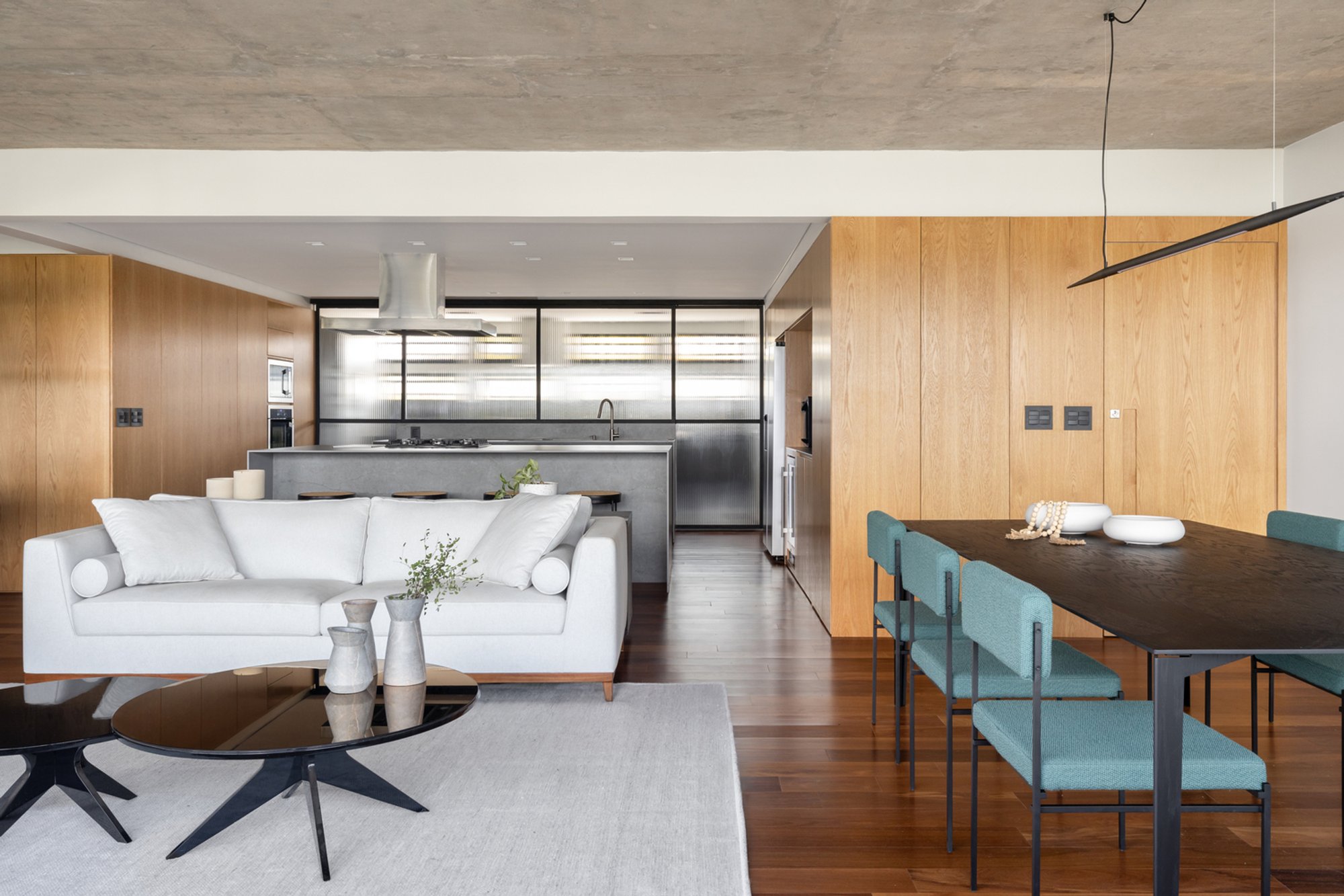 Modern Apartment Renovation in Brazil: A Closer Look at Caramelo Apartment by CoDA Arquitetura