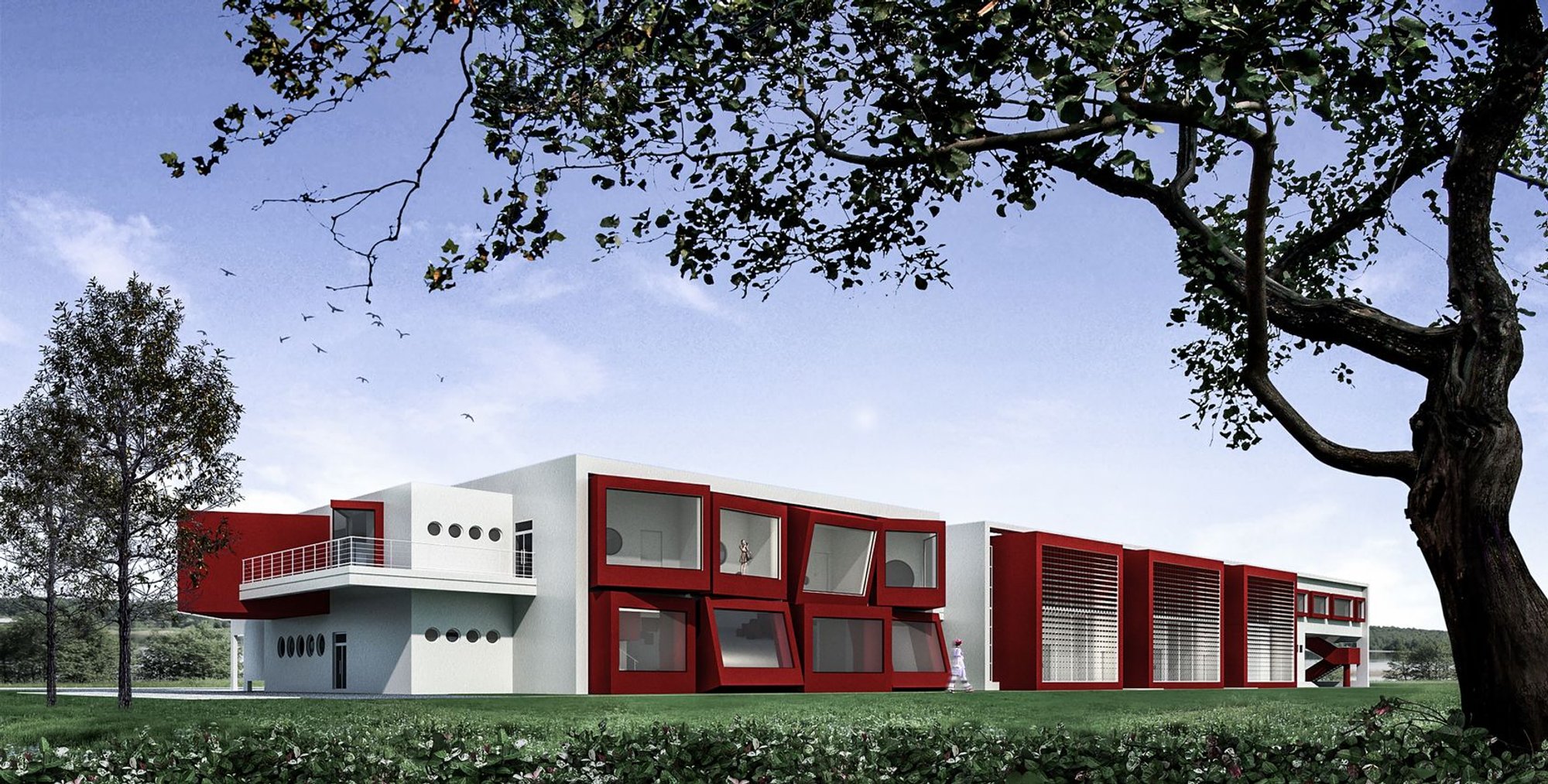 Innovative Music Center Design: Blending Vinyl's Legacy with Contemporary Architecture