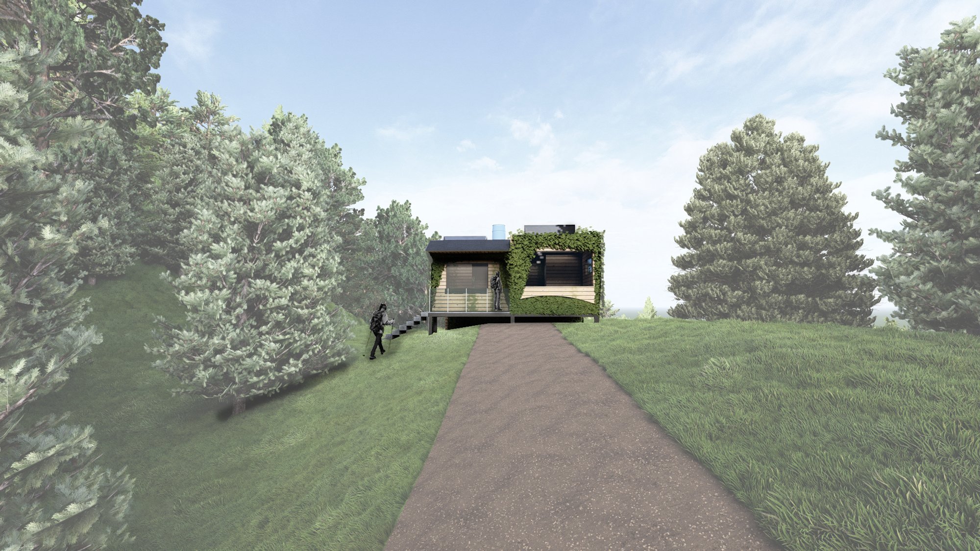 The Stacked Recharge Cabins