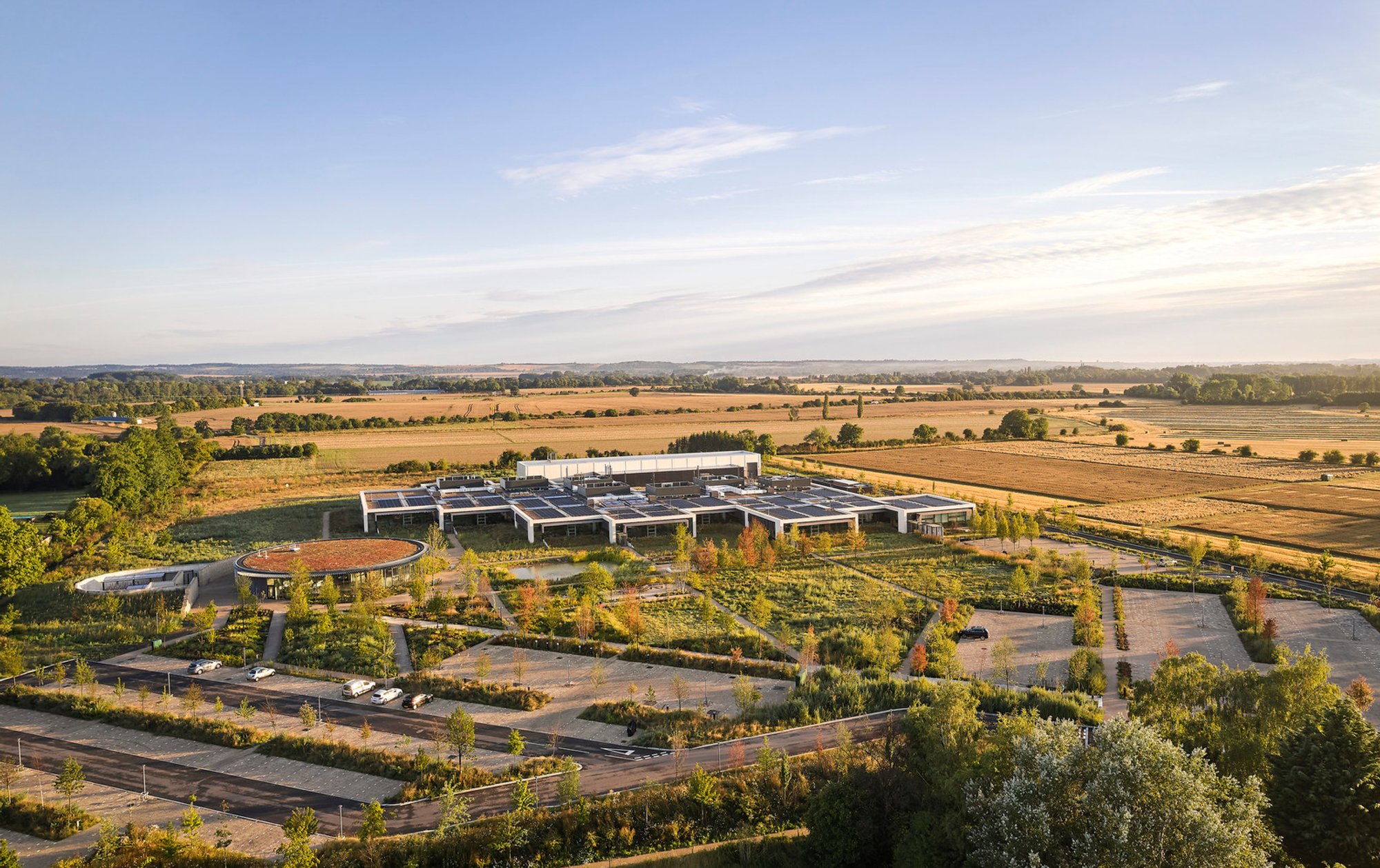 Revolutionizing the Future with Sustainable Collaborative Campus Design: The TTP Campus by Sheppard Robson