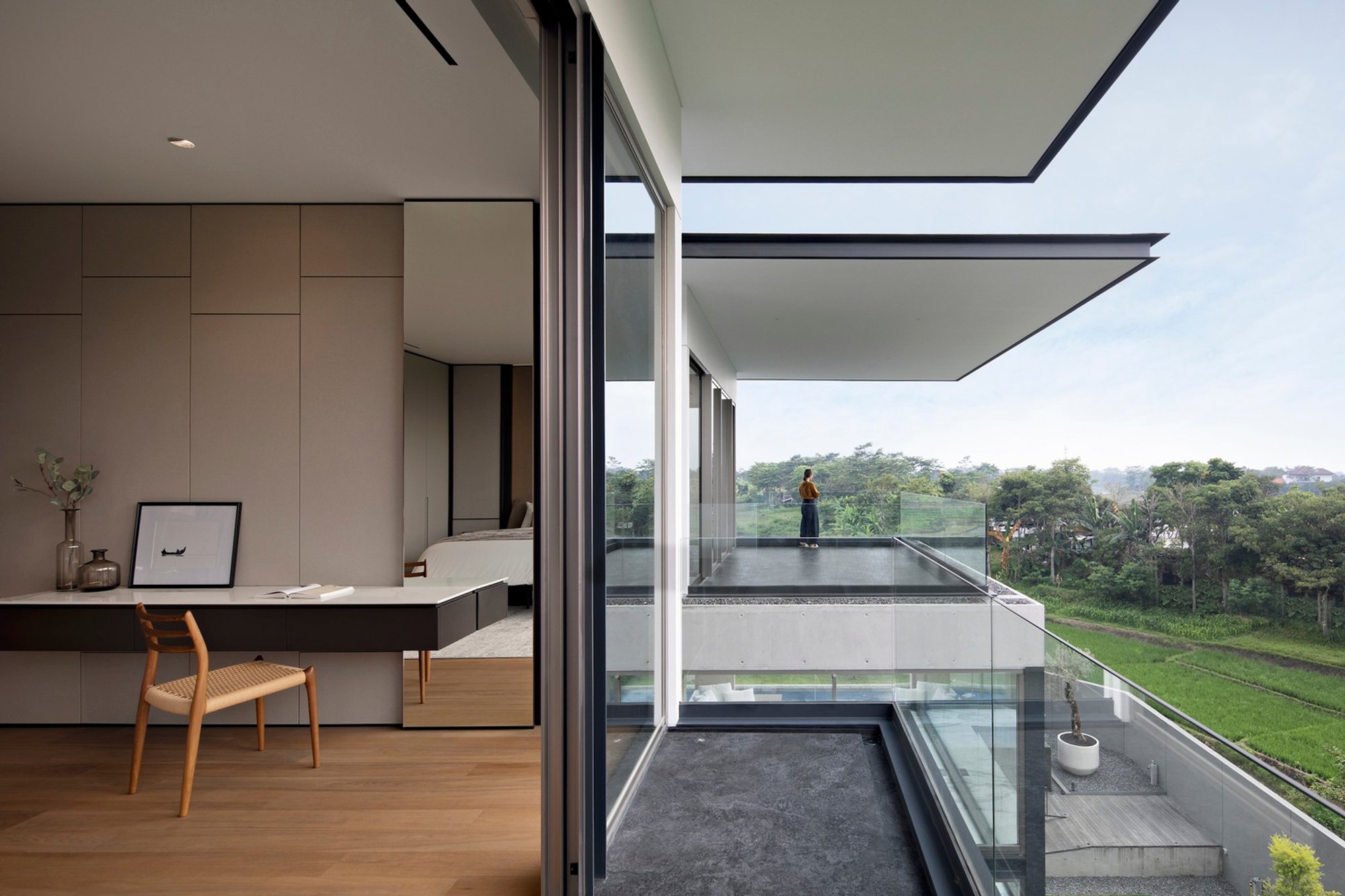 Glass Architecture in Natural Settings: Unveiling the WA House by Pranala Associates