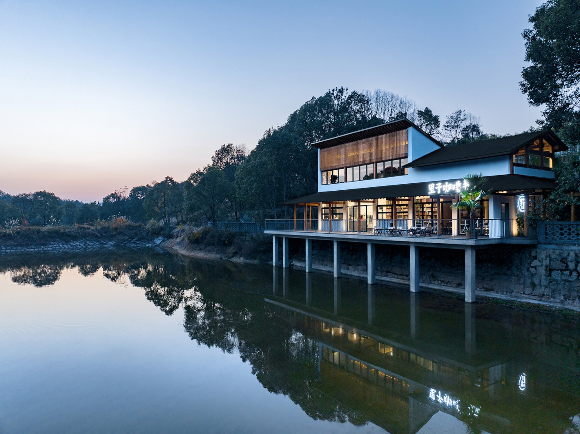 Innovative Rural Architecture Design: Unveiling the Dashali Rural Coffee Bookstore by ZhiXing Architects