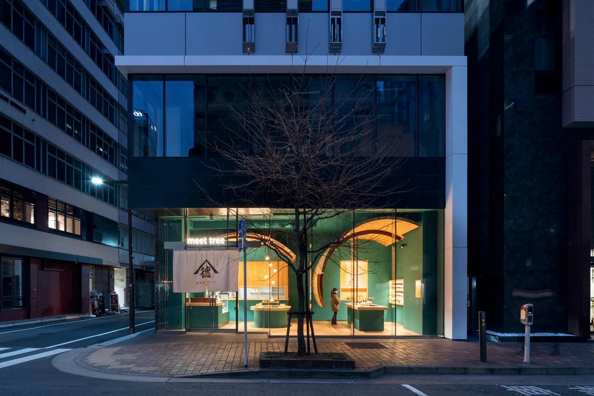 Hinoki Wood Architecture: Redefining Retail Spaces in Ginza