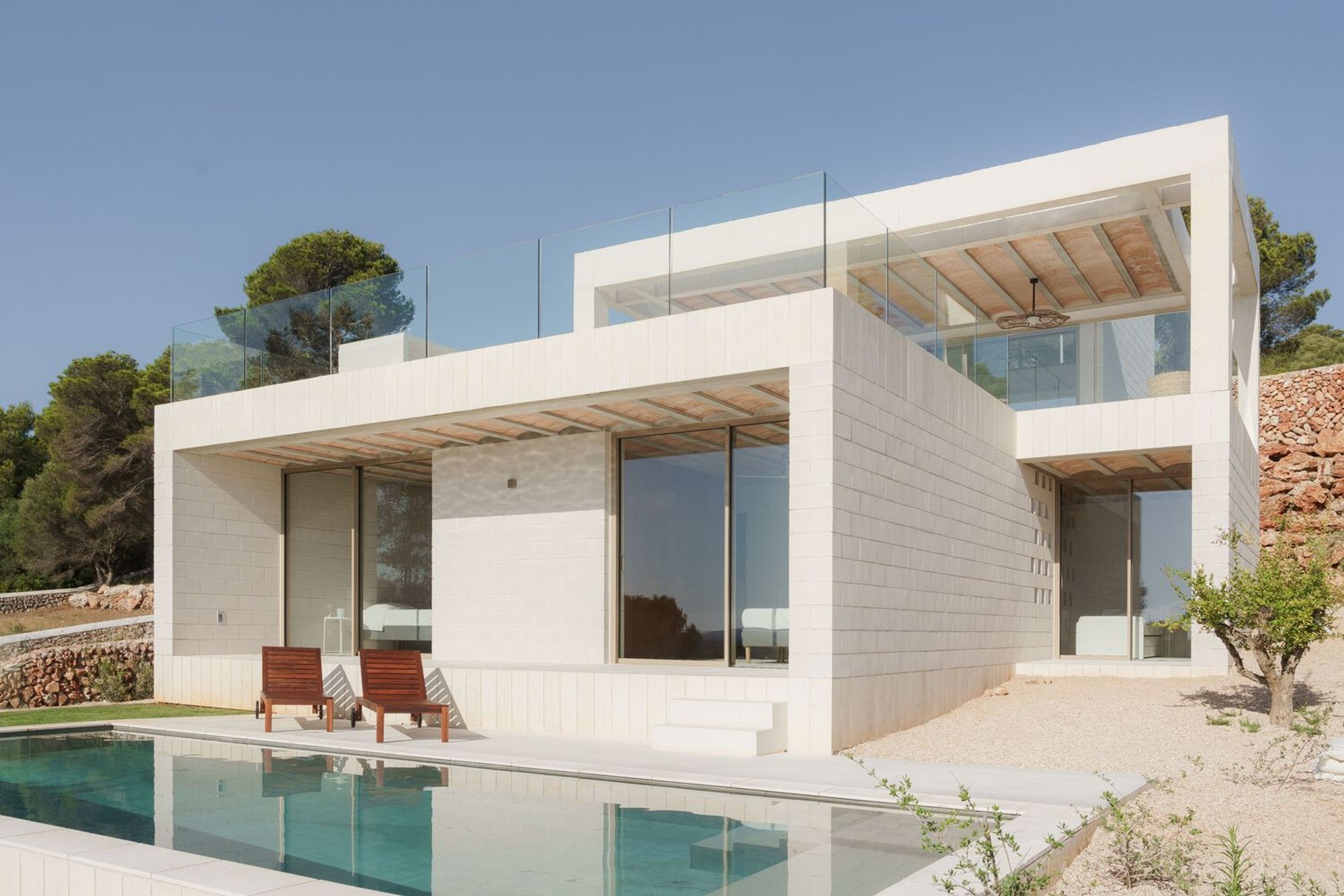 Modern Sustainable Architecture in Spain: The Stepped House by NOMO STUDIO