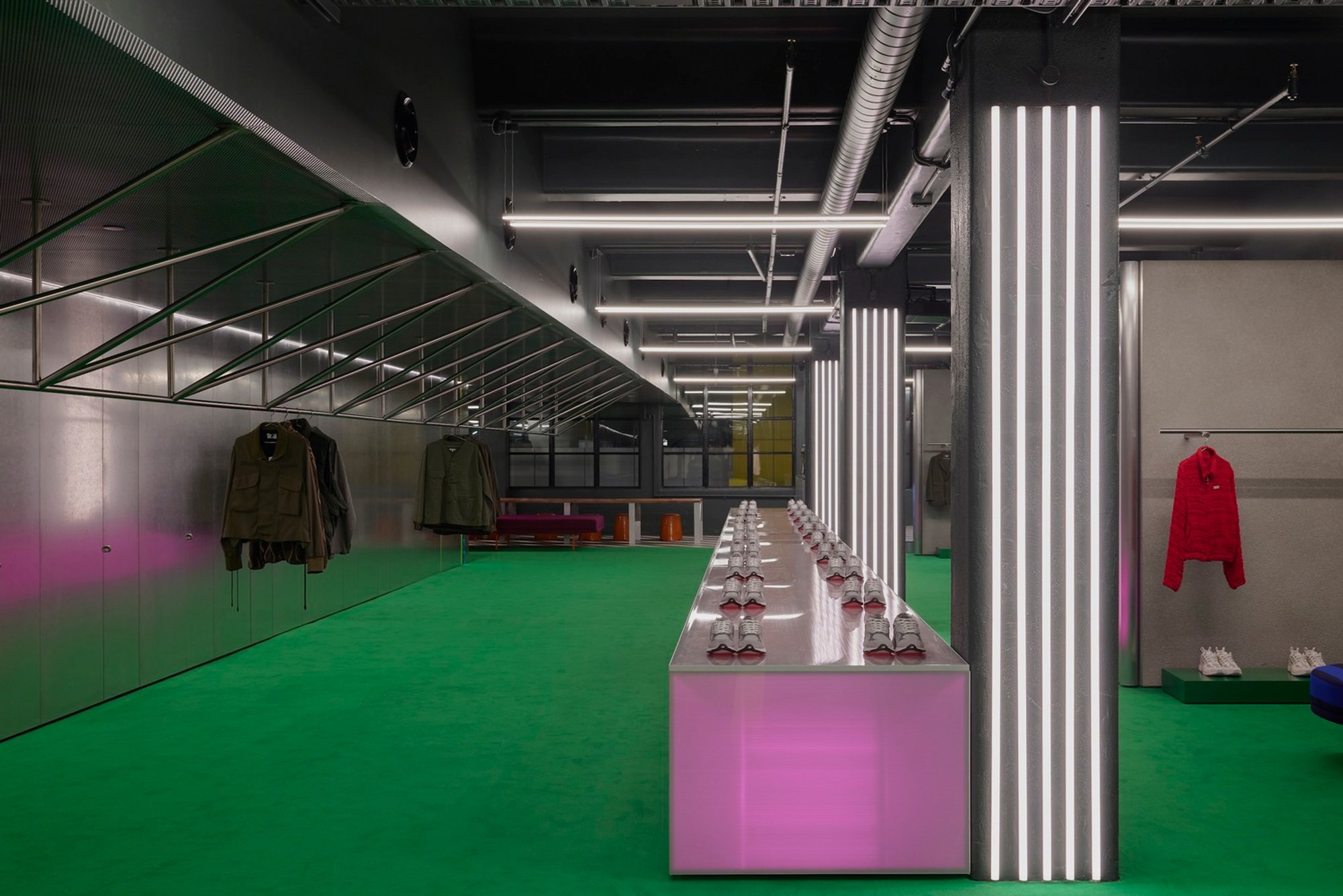 Redefining Shopping: Innovative Retail Design at Up There Store by Kennedy Nolan Architects