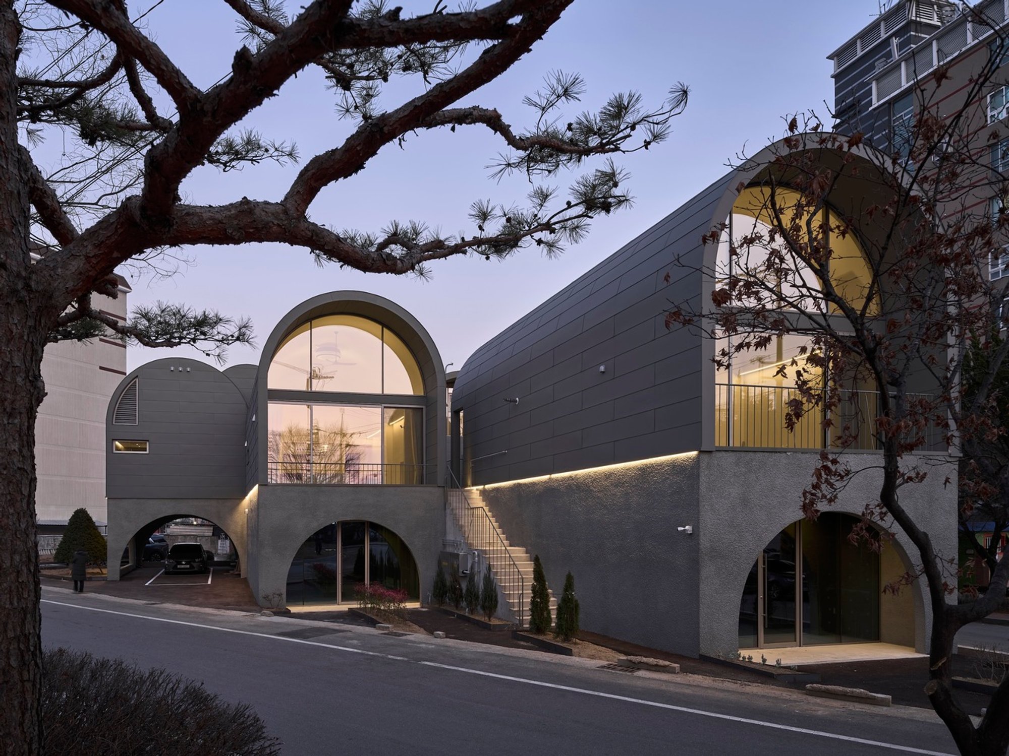 Innovative Residential Architecture in Mungyeong: Exploring Round Roofs Residence by Todot Architects and Partners