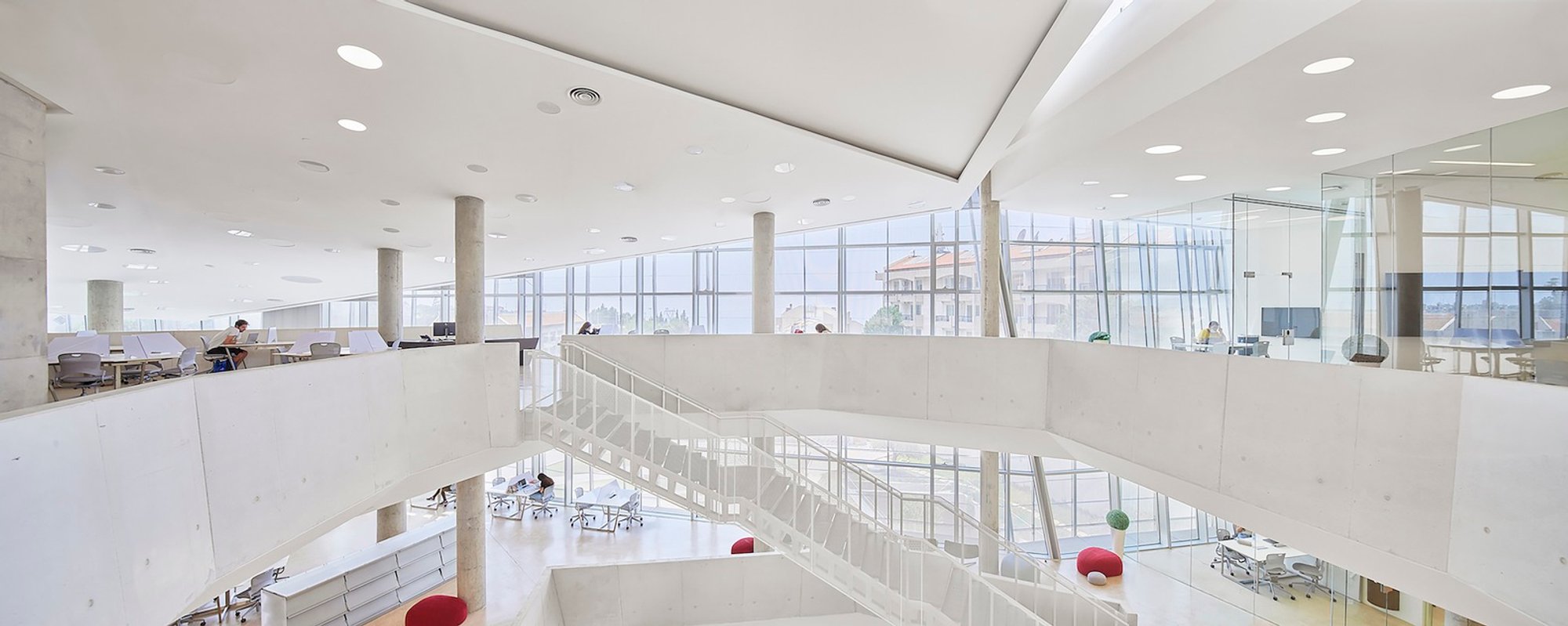 Closer Look at J. G. Jabbra Library and R. Nassar Central Administration Building