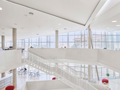 Closer Look at J. G. Jabbra Library and R. Nassar Central Administration Building