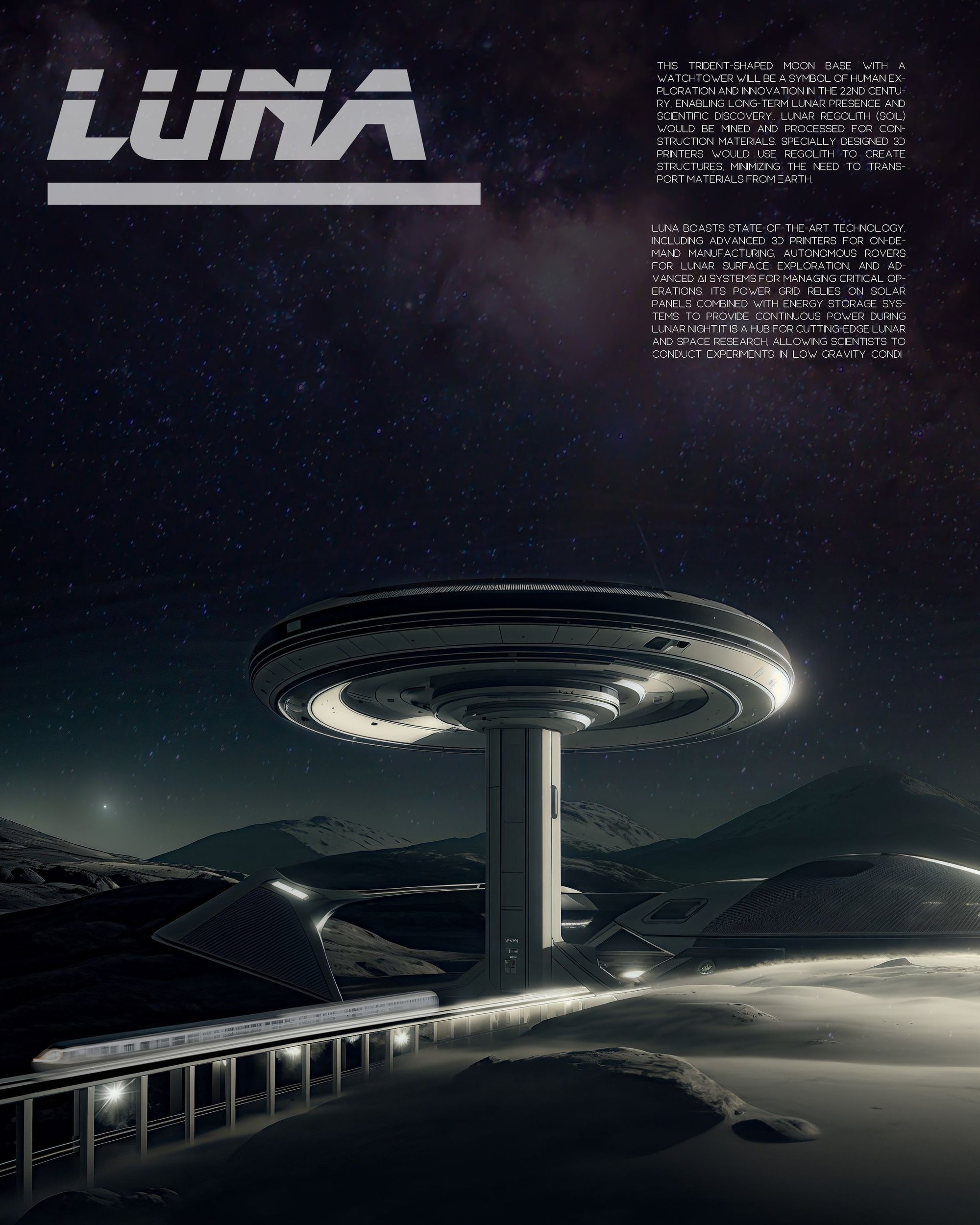 Lunar Architecture Innovations: Unveiling "Luna" – A Symbol of Human Ingenuity and Space Research