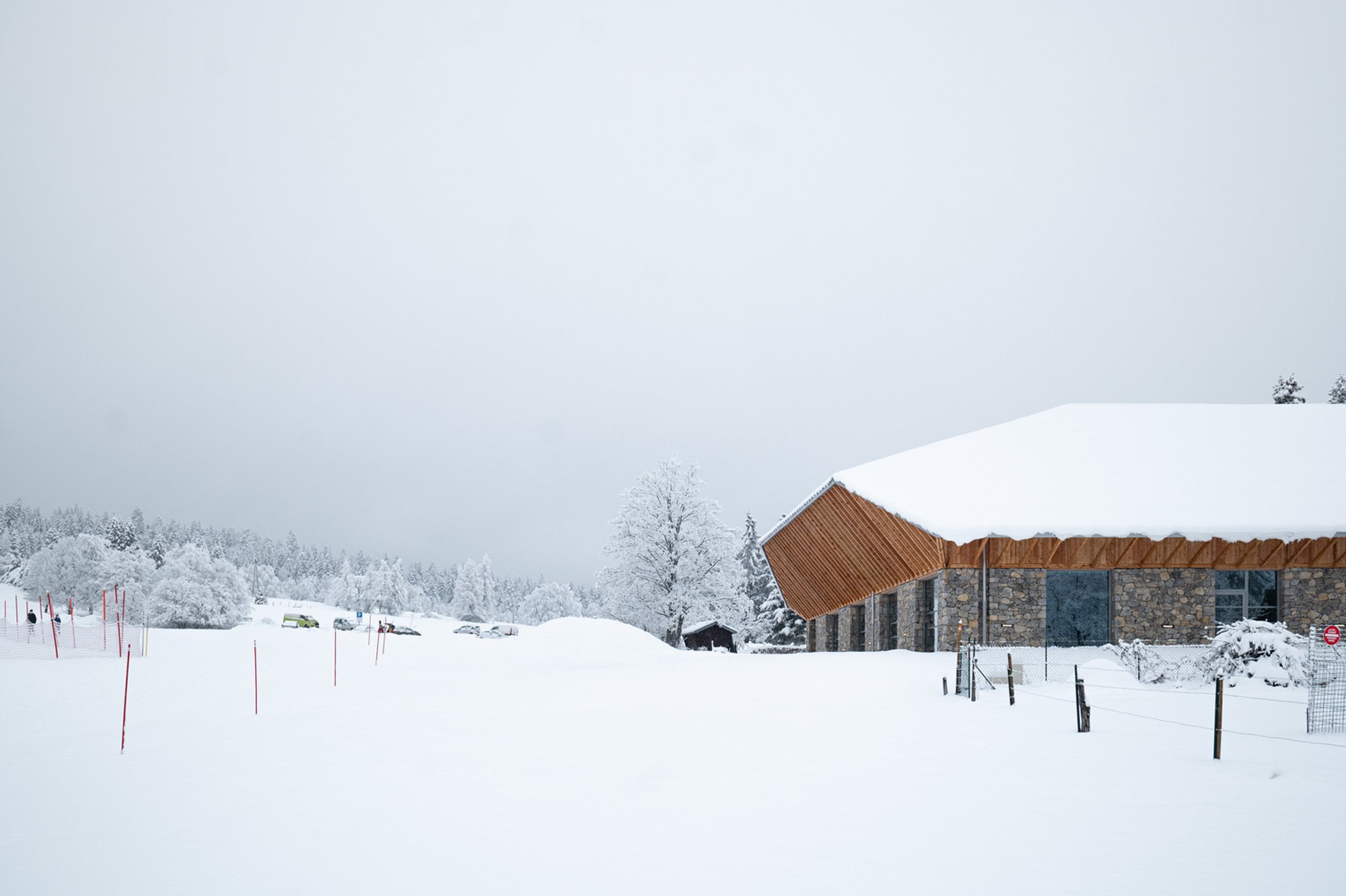 Integrating Nature and Sport: The Eco-Friendly Design of La Feclaz Nordic Center