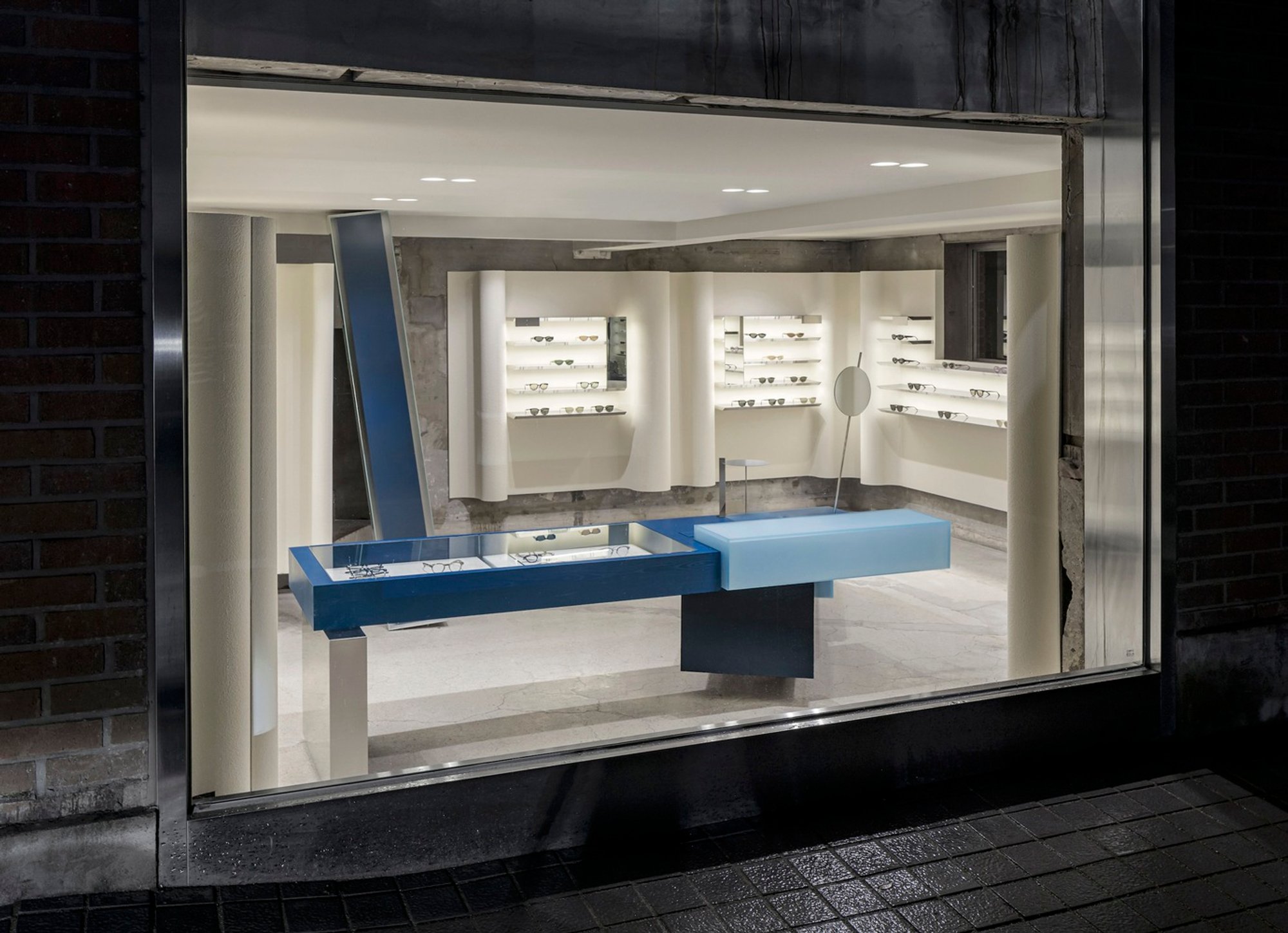 Innovative Retail Interior Design at reworks120 Eyewear Shop by RVMN